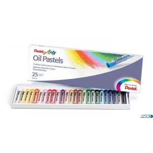 Pastele olejne 25 kolorów  PHN-25 PENTEL
