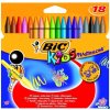 Kredki świecowe BIC Kids Plastidecor 18kol., 8297711
