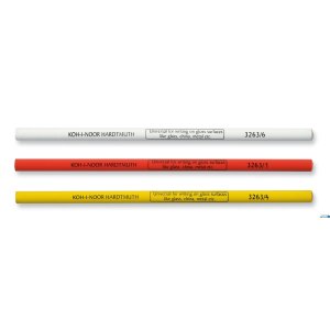 Kredka DERMATOGRAF 3263 / 6 biała KOH I NOOR