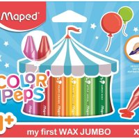 Kredki COLORPEPS świecowe JUMBO 12 kolorów 861311 MAPED