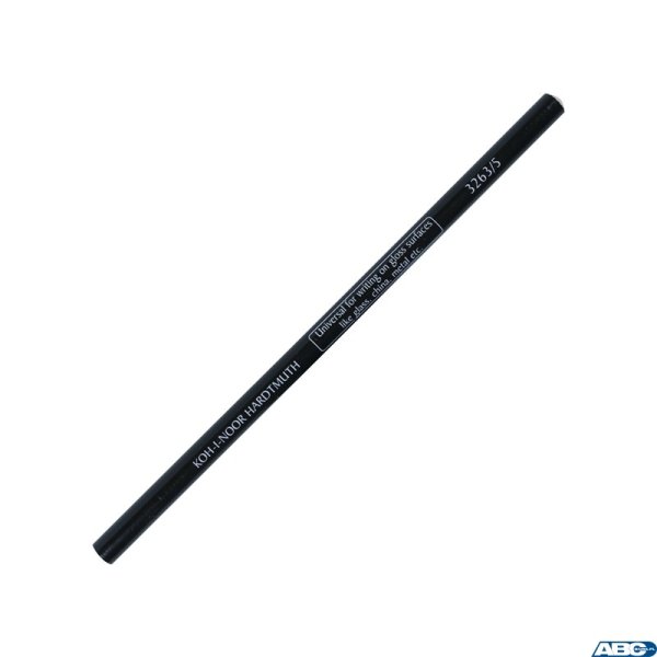 Kredka DERMATOGRAF 3263/5 czarna KOH I NOOR