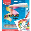 Kredki trójkątne ścieralne z gumką COLORPAPS OOPS 24 szt. 832824