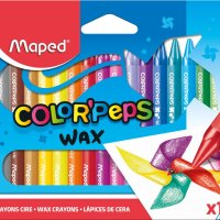 Kredki COLORPEPS świecowe 18 kolorów 861012 MAPED