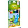 Kredki trójkątne grube 12kol.CRICCO CR325k12-ZEST-ANG-AX
