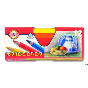 Kredki TRIOCOLOR 3152 12kol. * JUMBO   KOH-I-NOOR (X)