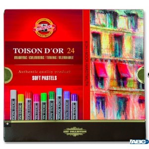 Kredki pastele suche 18kol KOH I NOOR *8513