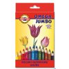 Kredki OMEGA JUMBO 3372 / 3382-12kol KOH. (X)