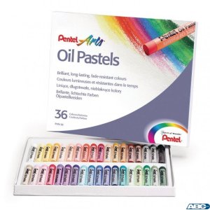 Pastele olejne 36 kolorów  PHN-36 PENTEL