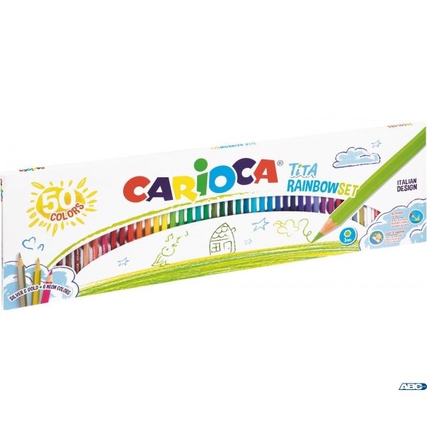 Kredki ołówkowe Tita 50 kol. (42990) 160-2208