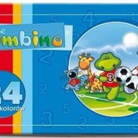 Kredki BAMBINO 24 kol.met.pud.