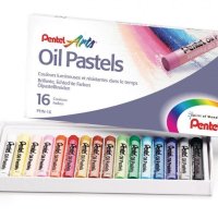 Pastele olejne 16 kolorów  PHN-16 PENTEL