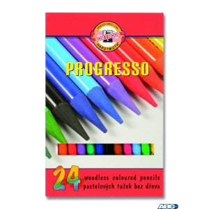 Kredki PROGRESSO 24kolory 8758