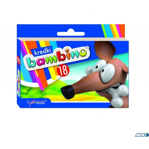 Kredki BAMBINO 18 kol.
