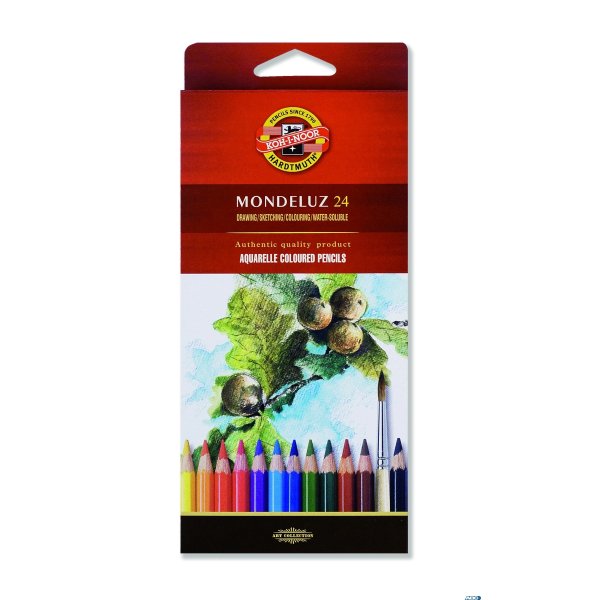 Kredki 3718 24kol.MONDELUZ KOH -I-NOOR