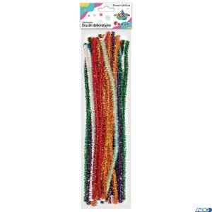 Druciki kreatywne metalizowane 30cm 25 sztuk 282811 Titanum