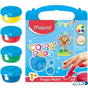 Farby COLORPEPS do malowania palcami 812510 MAPED