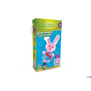 Zestaw ZRÓB TO SAM KRÓLICZEK CRICCO wyszywanka przytulanka CR122 A (X)