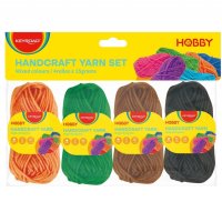 Zestaw włóczek KEYROAD, 4 x 15g, mix kolorów