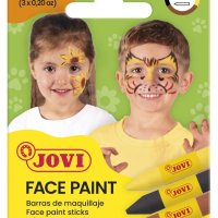 Kredki do malowania twarzy JOVI Animal, 3x5,6g, 3 szt., mix kolorów