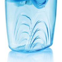 Temperówka KEYROAD Ripple, plastikowa, podwójna, z pojemnikiem, pakowane na displayu, mix kolorów