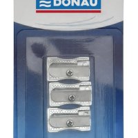 Temperówka DONAU, aluminiowa, pojedyncza, blister - 3szt.