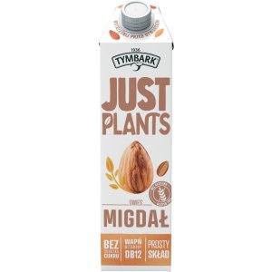 Napój roślinny TYMBARK Just Plants, owies-migdał, 1l