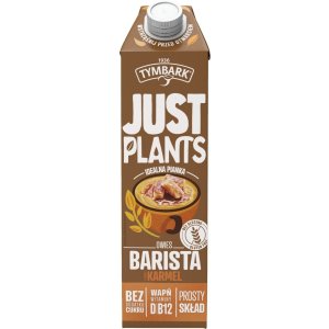 Napój roślinny TYMBARK Just Plants, owies-karmel, barista, 1l