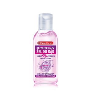 Antybakteryjny żel do rąk CLEAN HANDS, z kolagenem i witaminą E, 50 ml