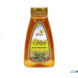 Miód wielokwiatowy z dozownikiem SĄDECKI BARTNIK 370g