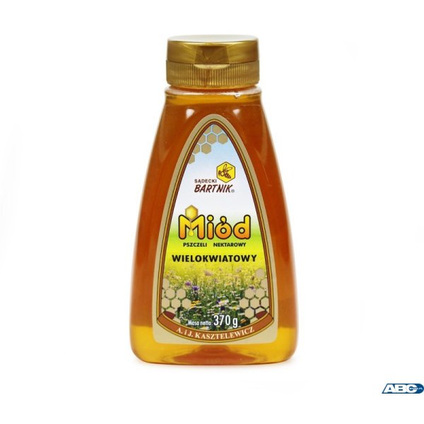 Miód wielokwiatowy z dozownikiem SĄDECKI BARTNIK 370g