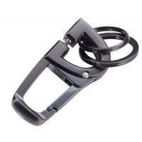 Brelok TROIKA D-Click, system click-lock, karabińczyk, metal