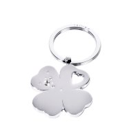 Brelok TROIKA Girls Best Friends Clover, koniczyna, metal