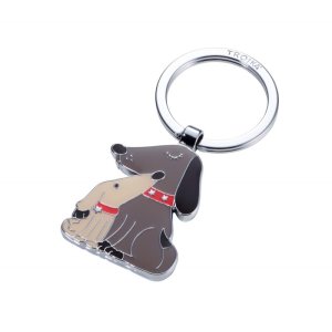 Brelok TROIKA Dog & Doggy, emaliowany metal