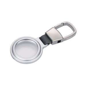 Brelok TROIKA AirTag Holder, etui na AirTag, srebrny