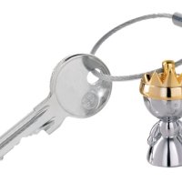 Brelok TROIKA Little Queen, chromowany metal