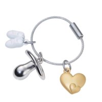 Brelok TROIKA Welcome Baby, 3 zawieszki, metal