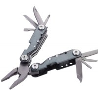 Brelok TROIKA Arbaitsgerat Mini, wielofunkcyjny, szary