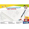 Blok techniczny GIMBOO, A4, 10 kart., 150gsm, biały