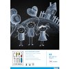 Blok techniczny A3 10k 160g CREATINIO, czarny 400079854