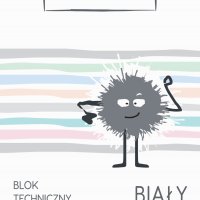 Blok techniczny biały A3, 170g, 10 ark, Happy Color HA 3550 3040-0