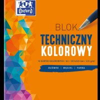 Blok techniczny OXFORD A3 10k 225G kolor 400093234