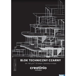 BLOK TECHNICZNY TOP 2000 CREATINIO A3 10K 160G CZARN 400176682