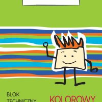 Blok techniczny kolorowy A3, 170g, 10 ark, Happy Color HA 3550 3040-09