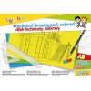 Blok techniczny GIMBOO, A3, 10 kart., 150gsm, mix kolorów