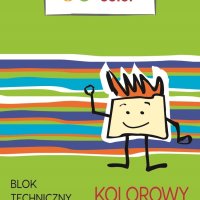 Blok techniczny kolorowy A4, 170g, 10 ark, Happy Color HA 3550 2030-09