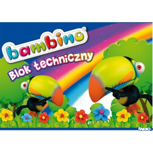 Blok techniczny BAMBINO A4 10kar.UNIPAP