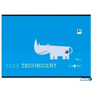 Blok techniczny A4  B&B KIDS 6906 INTERDRUK