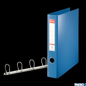 Segregator Esselte A4 Combi z 4 kółkami, 62 mm, niebieski, , 82405