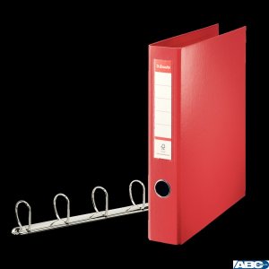 Segregator Esselte A4 Combi z 4 kółkami, 62 mm, czerwony, , 82403
