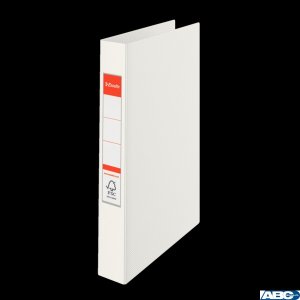 Segregator Esselte A4 z 2 kółkami, grzbiet 42 mm, biały, , 14449